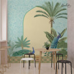 Teal Paradise Premium Wallpaper - Image 2