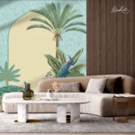 Teal Paradise Premium Wallpaper - Image 3