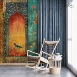 Saffron Soul Premium Wallpaper - Image 2