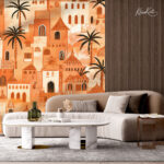 Terracotta Tides Premium Wallpaper - Image 3