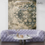 Antique Cerulean Patina Premium Wallpaper - Image 3