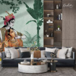 Divine Vrindavan Premium Wallpaper - Image 3