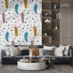 Whimsical Wanderlust Premium Wallpaper - Image 3