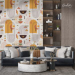 Celestial Bauhaus Premium Wallpaper - Image 4