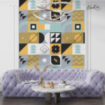 Geometric Mosaic Premium Wallpaper - Image 3