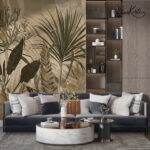 Bronzed Botanicals Premium Wallpaper - Image 3