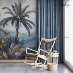 Misty Morning Tropics Premium Wallpaper - Image 3