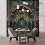 Emerald Elegance Premium Wallpaper