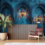 Midnight Moroccan Nights Premium Wallpaper - Image 4