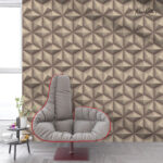 Modern 3D Geometric Faceted Premium Wallpaper - Image 4