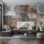 Urban Heritage Patchwork Premium Wallpaper - Image 4