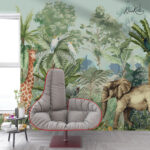 Whimsical Serengeti Premium Wallpaper - Image 4