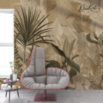 Bronzed Botanicals Premium Wallpaper - Image 4
