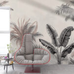 Blush Botanical Mural Premium Wallpaper - Image 4
