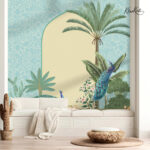 Teal Paradise Premium Wallpaper - Image 4