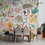 Alphabet Safari Kids Premium Wallpaper - Image 3