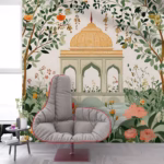 Golden Pavillion Premium Wallpaper - Image 3