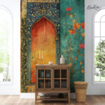 Saffron Soul Premium Wallpaper - Image 4