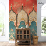 Saffron Majesty Premium Wallpaper - Image 5