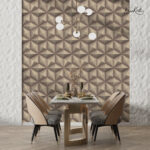Modern 3D Geometric Faceted Premium Wallpaper - Image 5