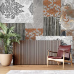 Urban Heritage Patchwork Premium Wallpaper - Image 5