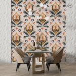Modern Damask Premium Wallpaper - Image 3