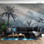 Misty Morning Tropics Premium Wallpaper - Image 5