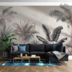 Blush Botanical Mural Premium Wallpaper - Image 5