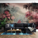 Dreamy Pastel Rainforest Premium Wallpaper - Image 5