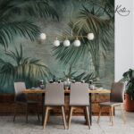 Industrial Oasis Premium Wallpaper