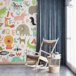 Alphabet Safari Kids Premium Wallpaper