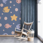 Pastel Underwater Sea Life Kids Premium Wallpaper - Image 4