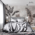 Monochrome Jungle Premium Wallpaper - Image 2