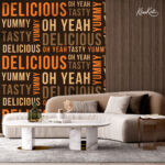 Yummy & Delicious Modern Foodie Premium Wallpaper - Image 4