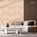 Minimalist Terracotta Premium Wallpaper - Image 2