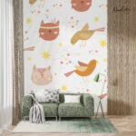 Soft Color Minimalist Animal Kids  Premium Wallpaper - Image 5