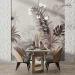 Monochrome Jungle Premium Wallpaper - Image 4