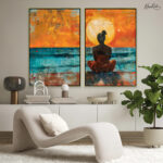 Azure Solstice Gallery Wall Art