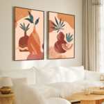 Terracotta Oasis Gallery Wall Art - Image 2