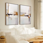 Serene Strata Gallery Wall Art - Image 2
