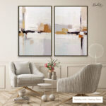 Serene Strata Gallery Wall Art - Image 5