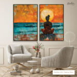 Azure Solstice Gallery Wall Art - Image 5