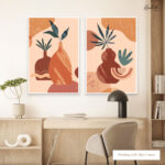 Terracotta Oasis Gallery Wall Art - Image 6
