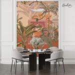 Desert Oasis Tropical Premium Wallpaper - Image 2