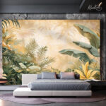 Tropical Lagoon at Sunset Premium Wallpaper - Image 3