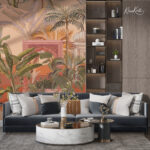 Desert Oasis Tropical Premium Wallpaper - Image 3