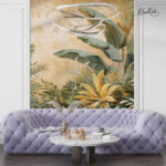 Tropical Lagoon at Sunset Premium Wallpaper - Image 4