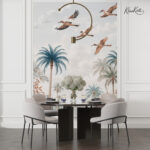 Vintage Cheetah Rainforest Premium Wallpaper - Image 4