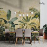 Golden Tropical Toucan Premium Wallpaper - Image 2