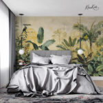 Golden Tropical Toucan Premium Wallpaper - Image 3